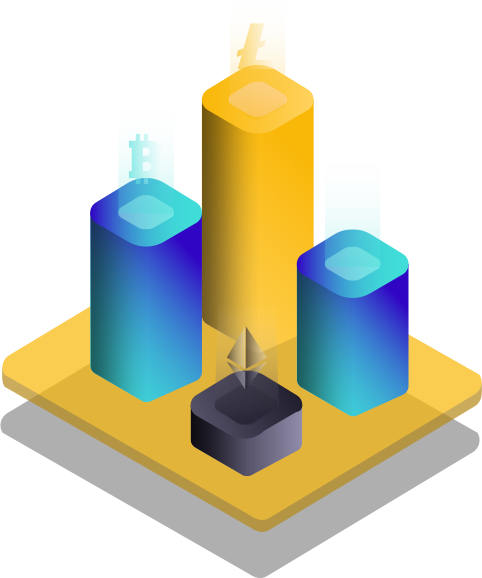 Frica Crypto token over an African map with digital network nodes